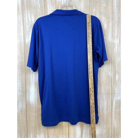 New York Giants Antigua Polo Shirt Men's M Royal Blue Lightweight Logo - Picture 6 of 8